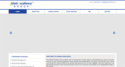 Desktop Screenshot of globalexcellence.in